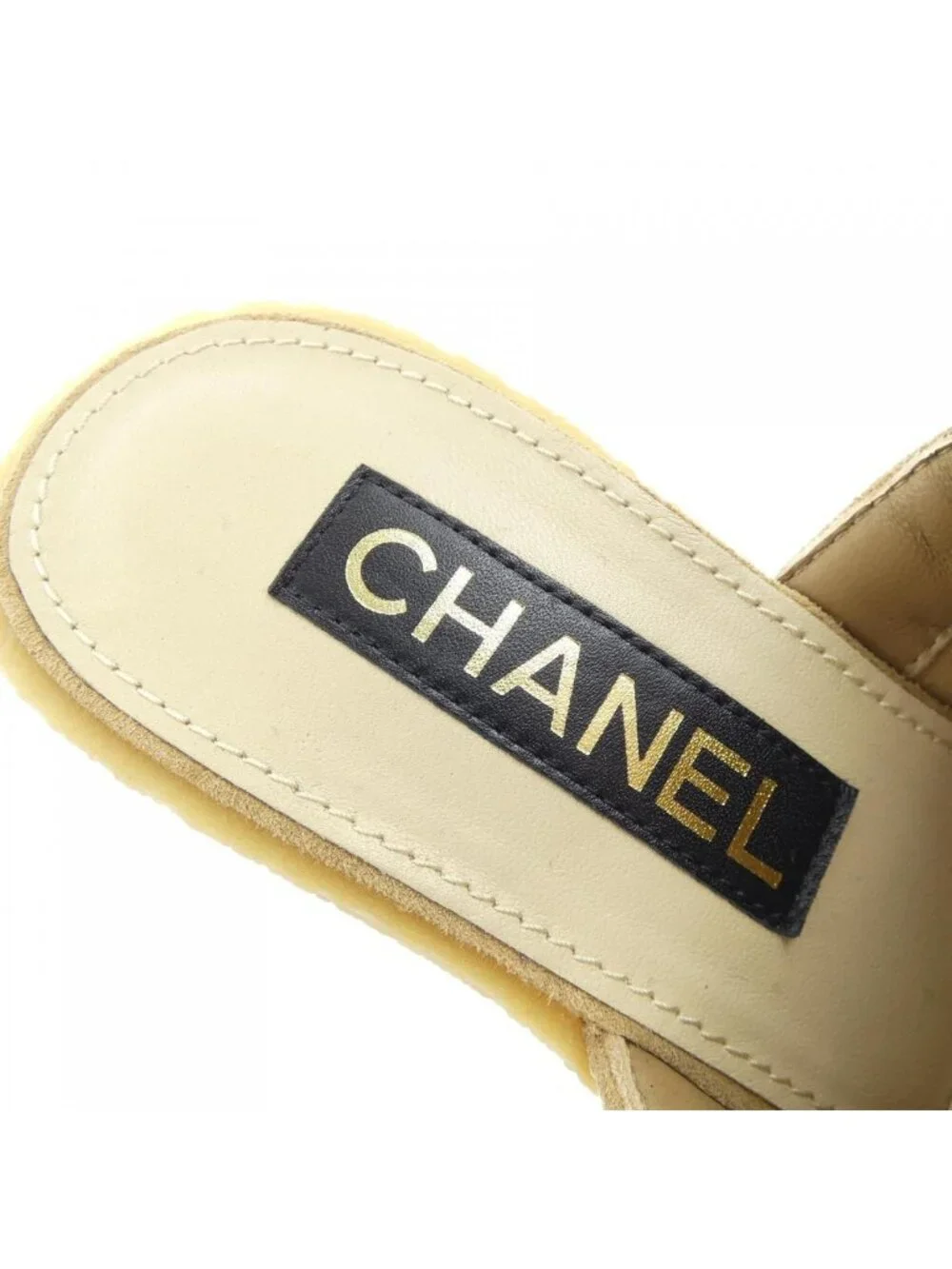 Chanel Sandals Beige